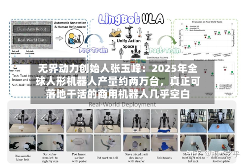 无界动力创始人张玉峰：2025年全球人形机器人产量约两万台，真正可落地干活的商用机器人几乎空白