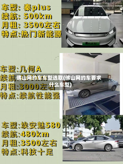 佛山网约车车型选取(佛山网约车要求什么车型)