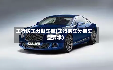 工行购车分期车型(工行购车分期车型要求)-第3张图片