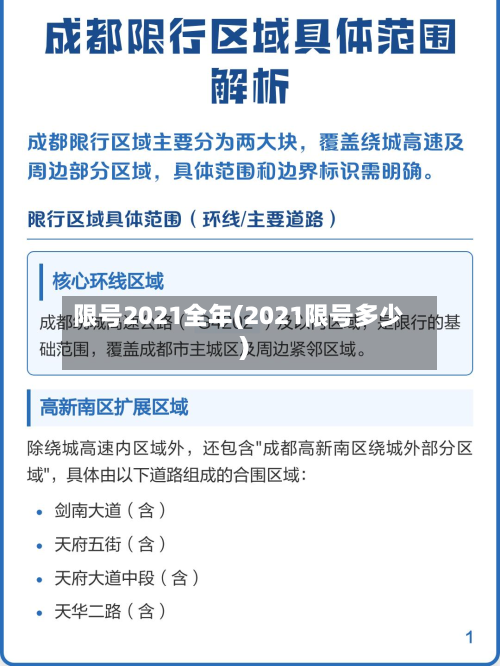 限号2021全年(2021限号多少)-第2张图片