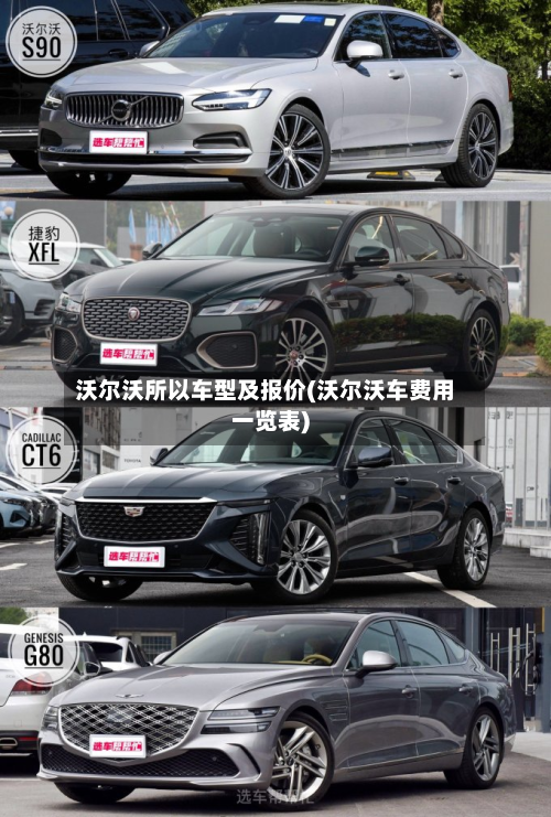 沃尔沃所以车型及报价(沃尔沃车费用一览表)