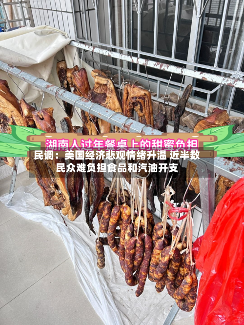 民调：美国经济悲观情绪升温 近半数民众难负担食品和汽油开支-第3张图片