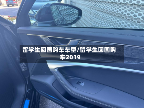 留学生回国购车车型/留学生回国购车2019-第3张图片
