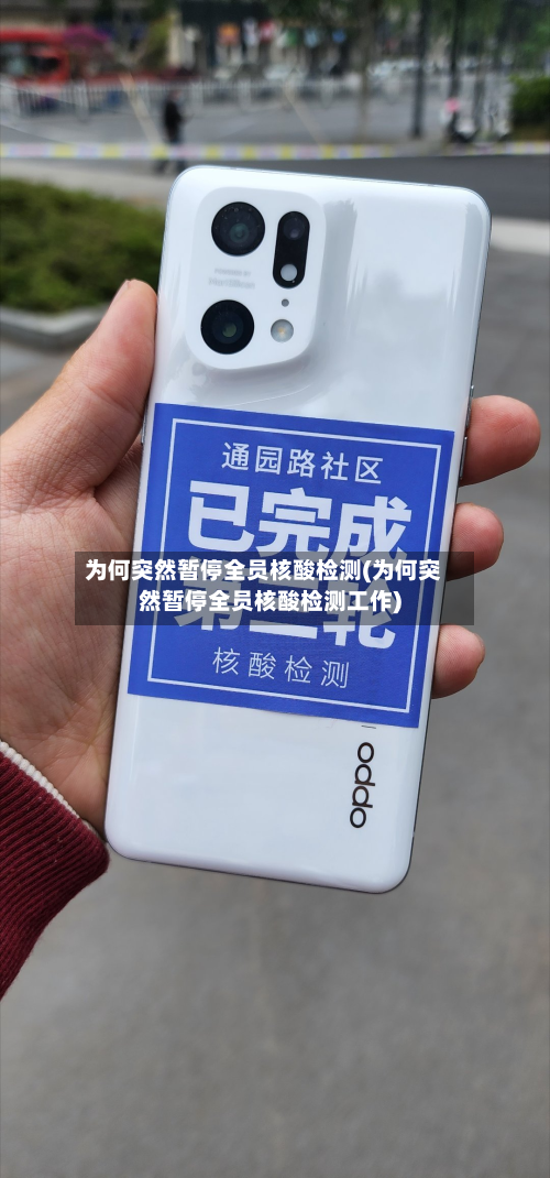 为何突然暂停全员核酸检测(为何突然暂停全员核酸检测工作)-第2张图片