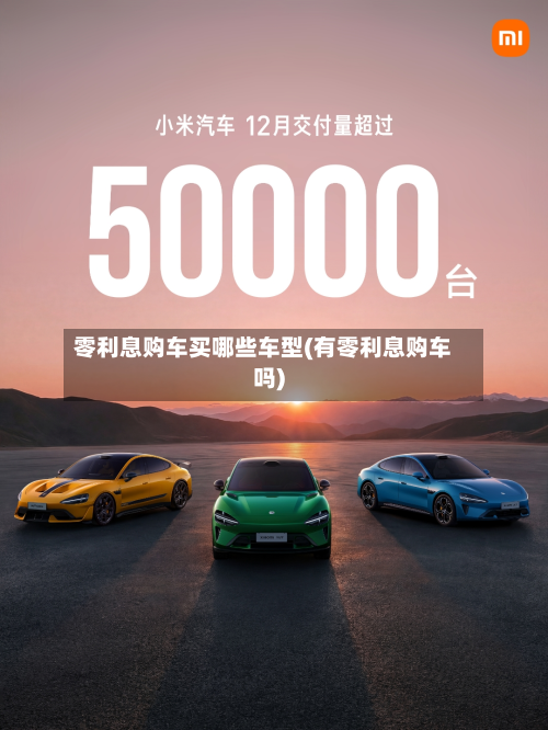 零利息购车买哪些车型(有零利息购车吗)