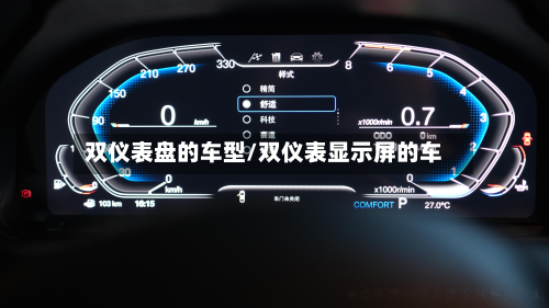 双仪表盘的车型/双仪表显示屏的车-第2张图片