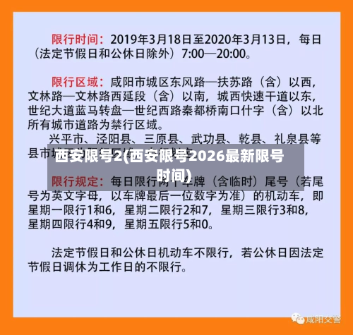 西安限号2(西安限号2026最新限号时间)-第3张图片