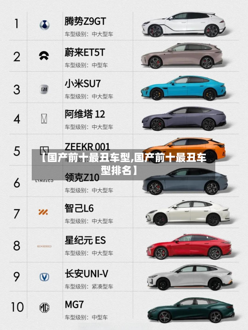 【国产前十最丑车型,国产前十最丑车型排名】