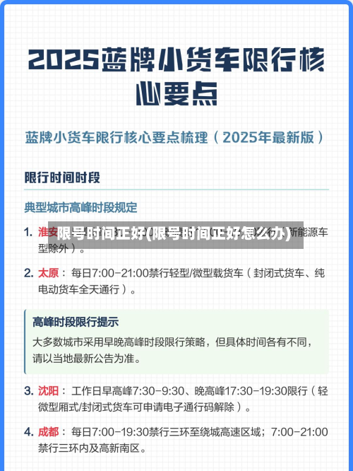 限号时间正好(限号时间正好怎么办)-第2张图片