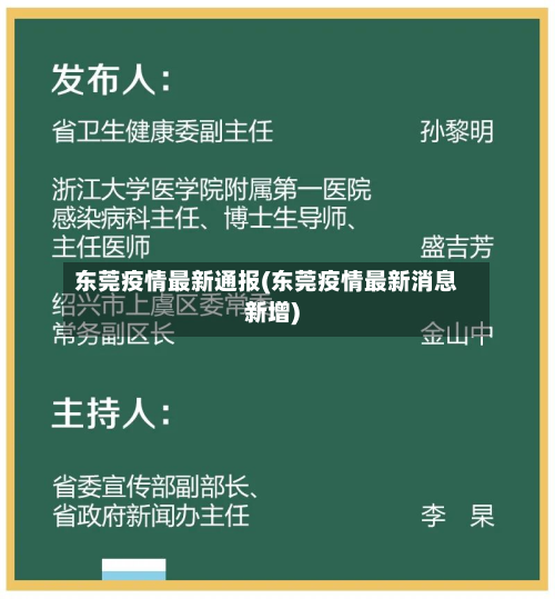 东莞疫情最新通报(东莞疫情最新消息新增)-第2张图片