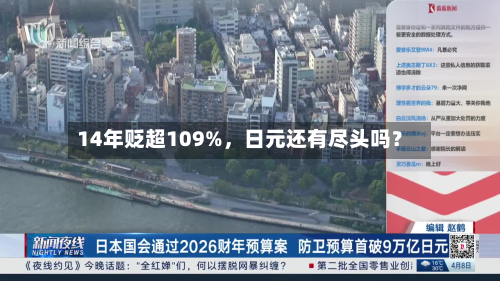 14年贬超109%，日元还有尽头吗？-第2张图片