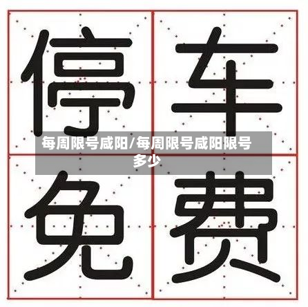 每周限号咸阳/每周限号咸阳限号多少