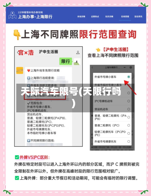 天际汽车限号(天限行吗)-第2张图片