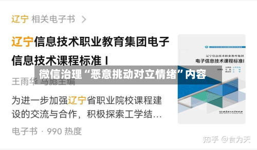 微信治理“恶意挑动对立情绪	”内容-第2张图片