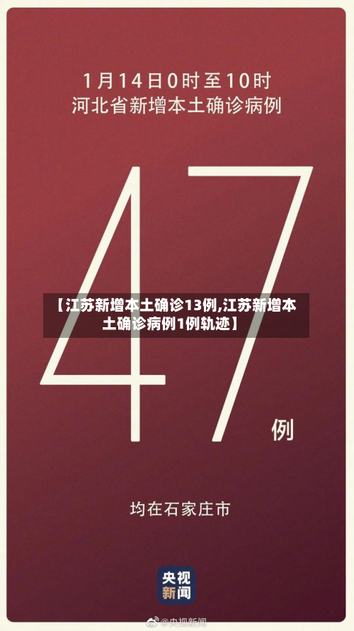 【江苏新增本土确诊13例,江苏新增本土确诊病例1例轨迹】