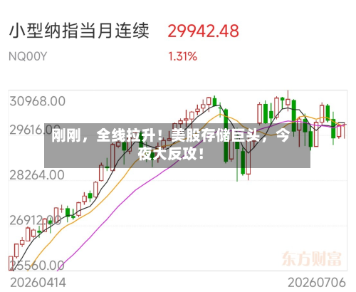 刚刚，全线拉升！美股存储巨头	，今夜大反攻！-第2张图片