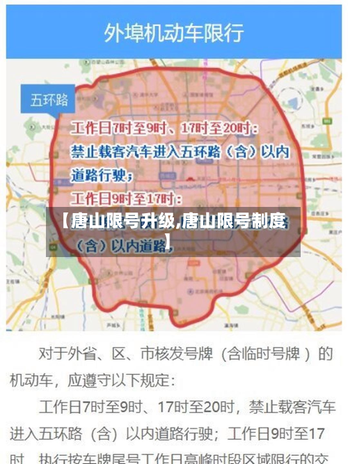 【唐山限号升级,唐山限号制度】