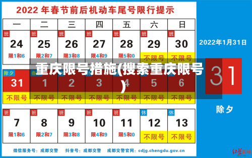 重庆限号措施(搜索重庆限号)