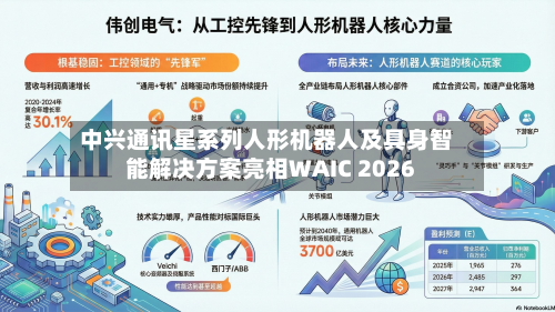 中兴通讯星系列人形机器人及具身智能解决方案亮相WAIC 2026