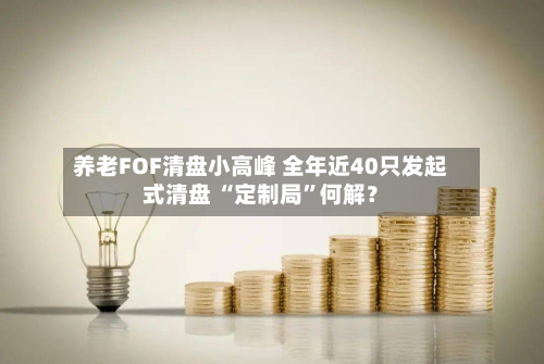 养老FOF清盘小高峰 全年近40只发起式清盘 “定制局”何解？-第2张图片