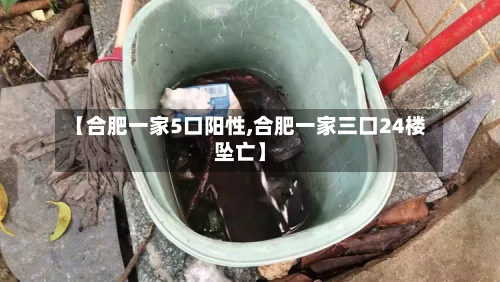 【合肥一家5口阳性,合肥一家三口24楼坠亡】