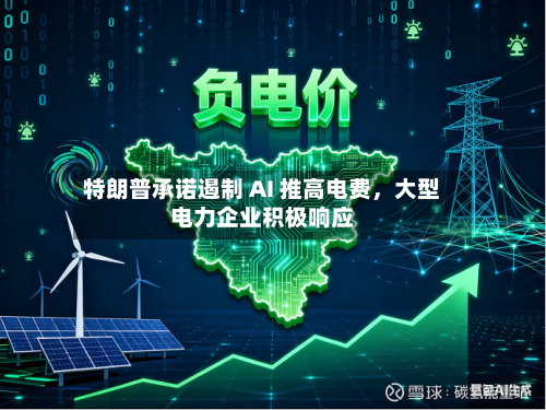 特朗普承诺遏制 AI 推高电费	，大型电力企业积极响应-第2张图片