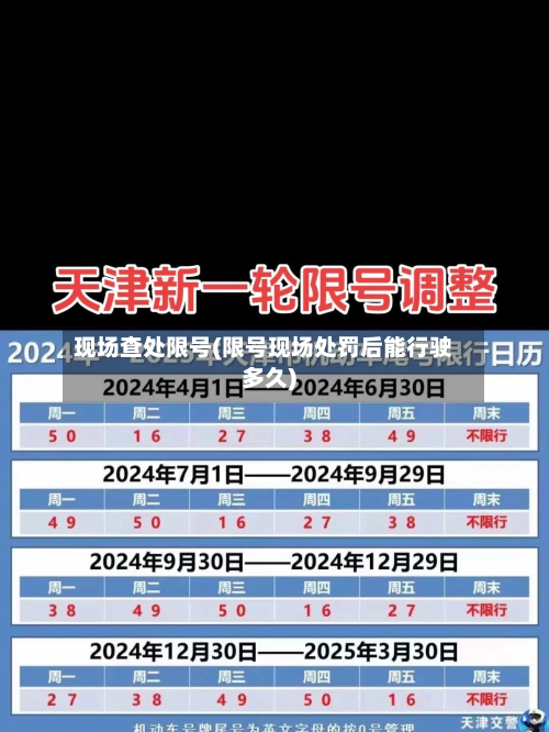 现场查处限号(限号现场处罚后能行驶多久)-第3张图片
