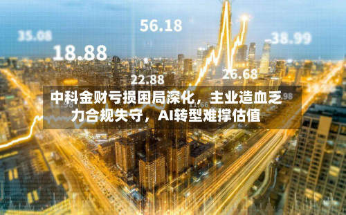 中科金财亏损困局深化	，主业造血乏力合规失守，AI转型难撑估值-第3张图片
