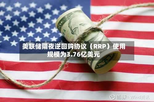 美联储隔夜逆回购协议（RRP）使用规模为3.76亿美元