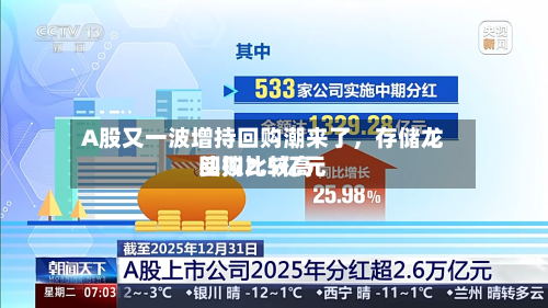 A股又一波增持回购潮来了，存储龙头拟比较高回购2.5亿元-第3张图片