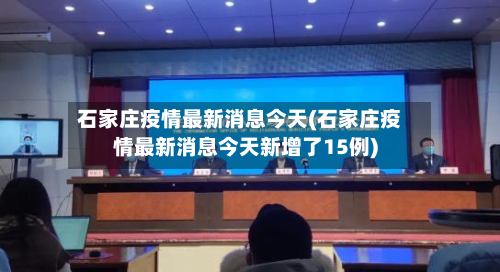 石家庄疫情最新消息今天(石家庄疫情最新消息今天新增了15例)-第2张图片