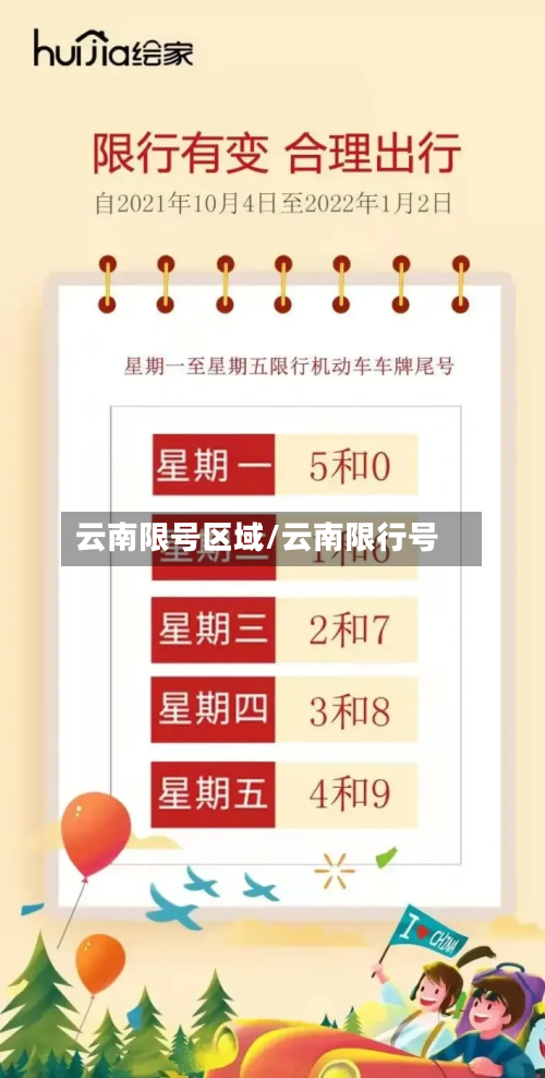 云南限号区域/云南限行号-第3张图片