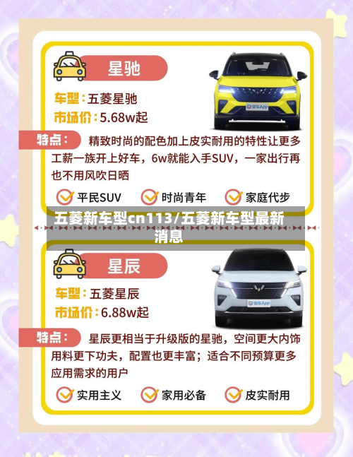 五菱新车型cn113/五菱新车型最新消息