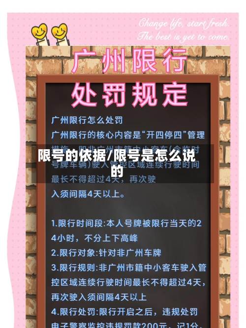 限号的依据/限号是怎么说的