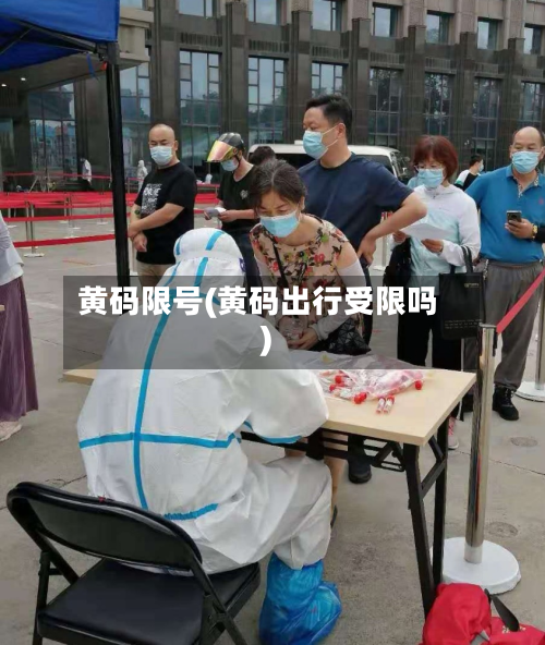 黄码限号(黄码出行受限吗)