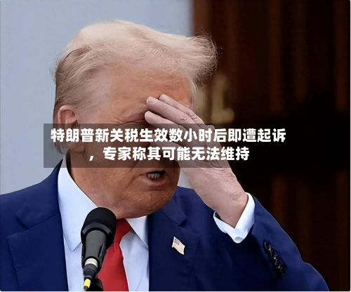 特朗普新关税生效数小时后即遭起诉，专家称其可能无法维持-第2张图片