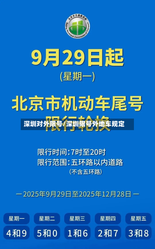 深圳对外限号/深圳限号外地车规定-第2张图片