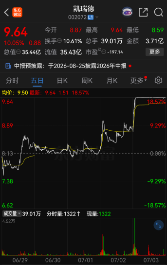 002072公告，8000万元对外投资
